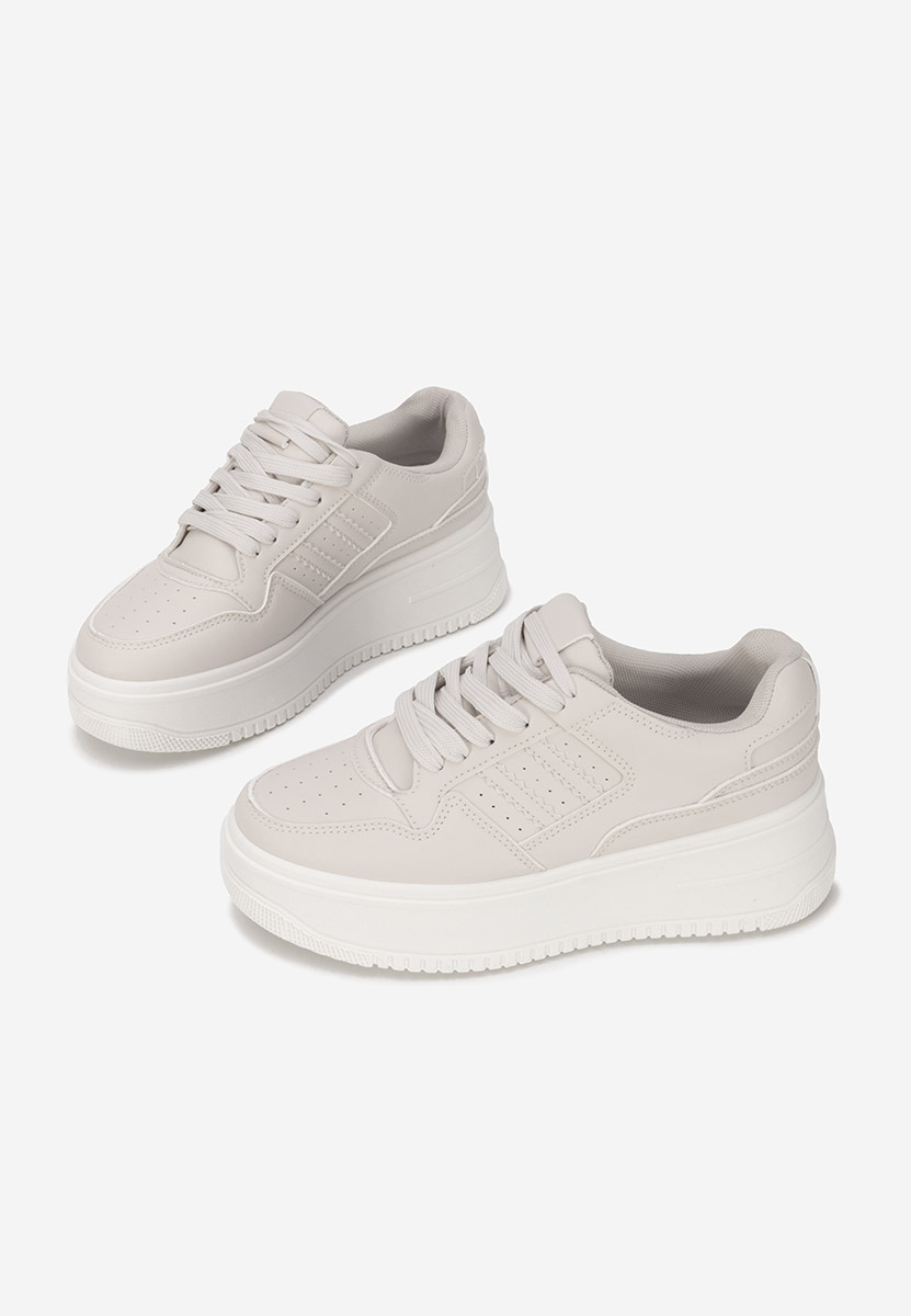 Sneakers με πλατφόρμα Liorna μπεζ