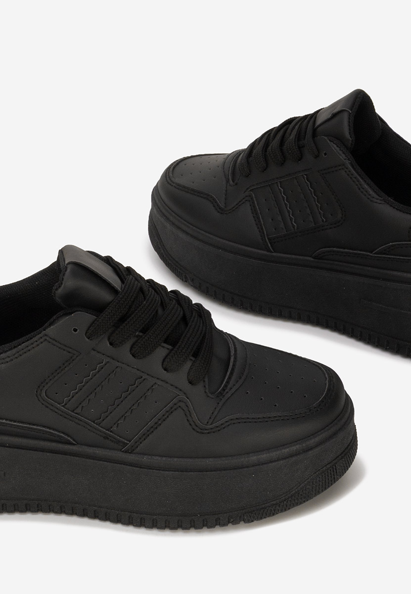 Sneakers με πλατφόρμα Liorna μαύρα