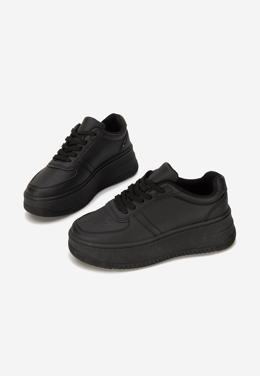 Sneakers με πλατφόρμα Seminia μαύρα