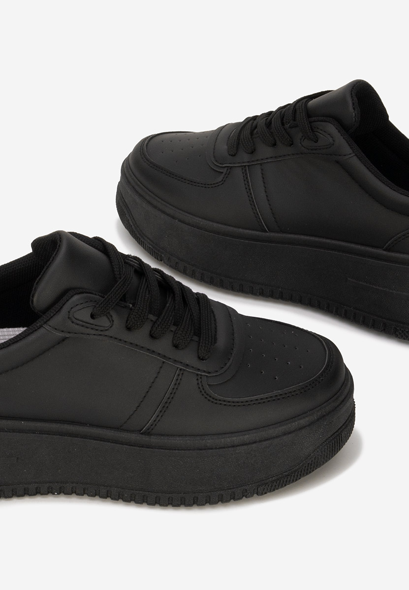 Sneakers με πλατφόρμα Seminia μαύρα