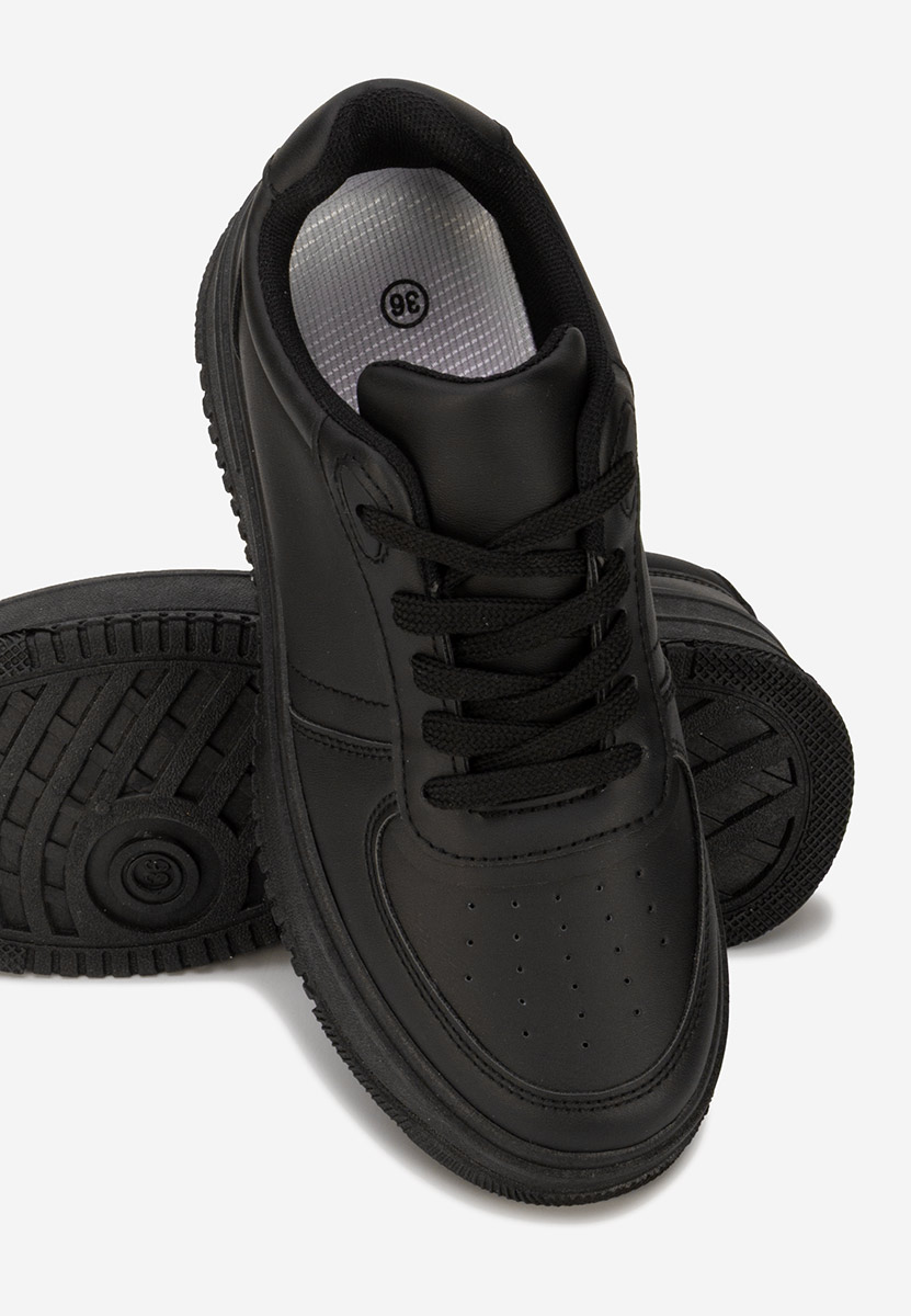 Sneakers με πλατφόρμα Seminia μαύρα