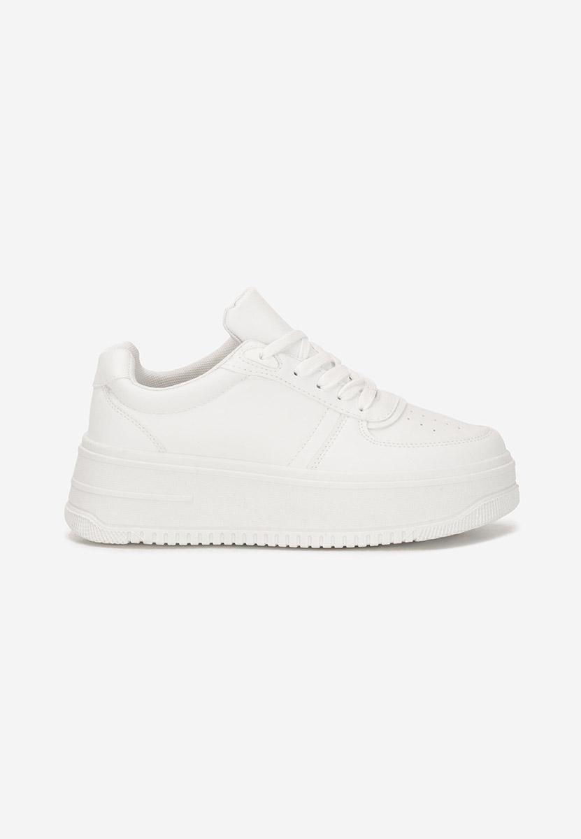 Sneakers με πλατφόρμα Seminia λευκά