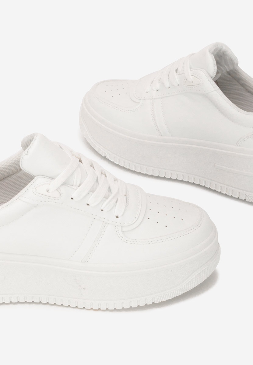Sneakers με πλατφόρμα Seminia λευκά
