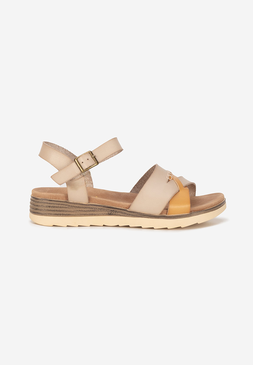Σανδάλια δερματινα Izalya μπεζ