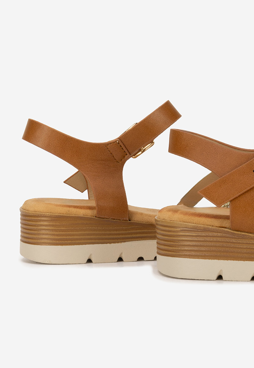 Πέδιλα πλατφόρμες Kaddea ταμπά