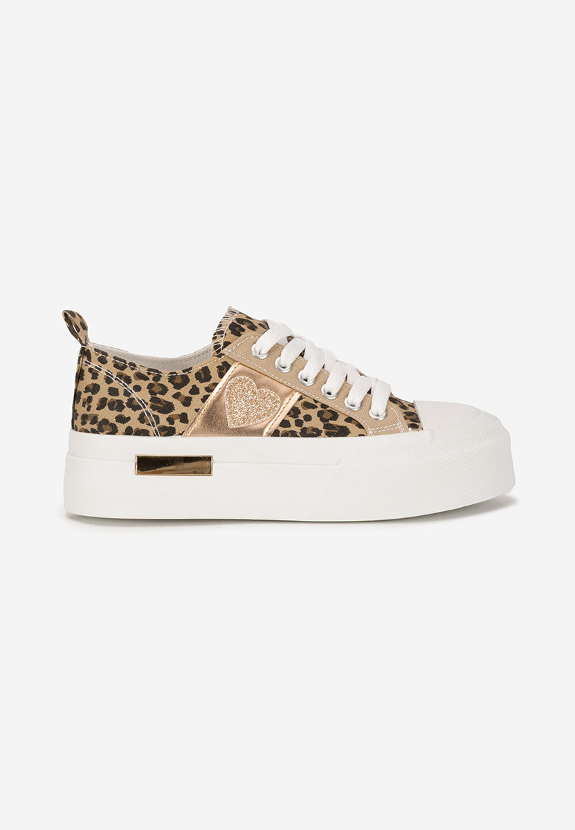 Sneakers με πλατφόρμα Anasty λεοπαρ