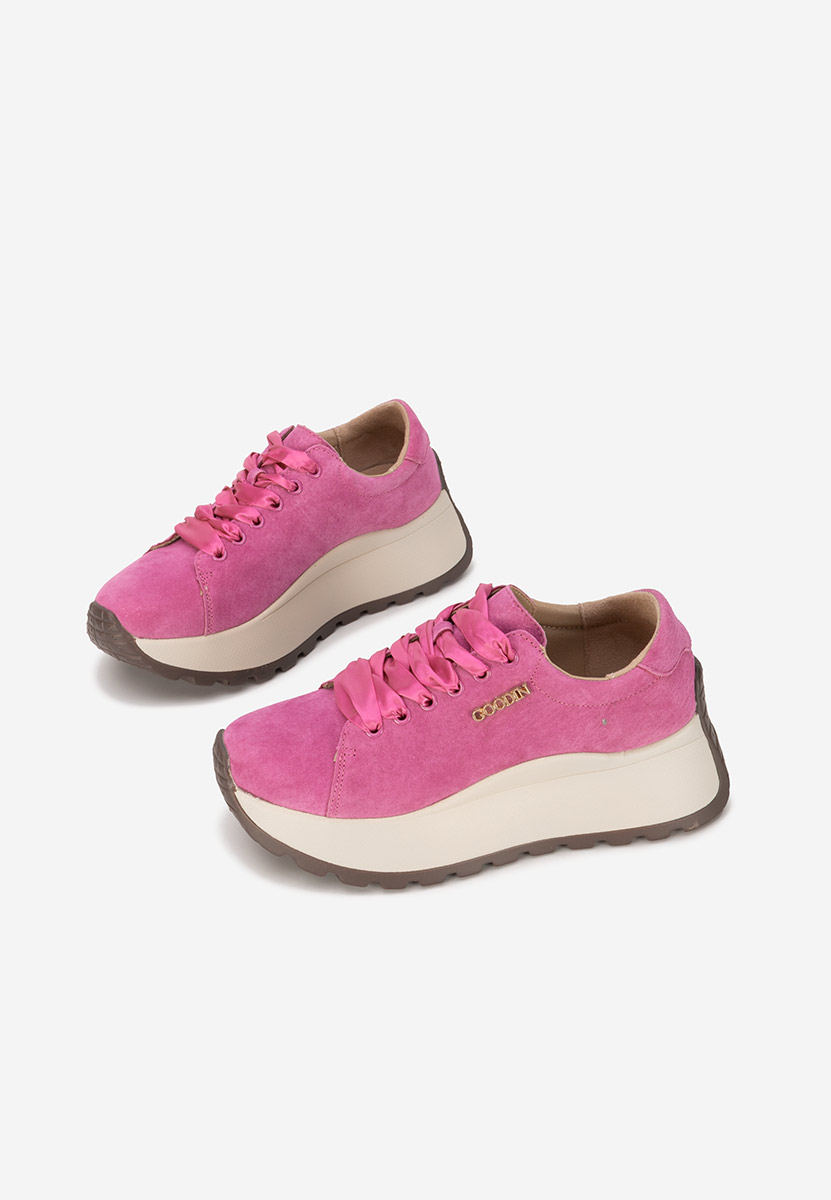 Sneakers γυναικεια δερματινα Gonelia μωβ