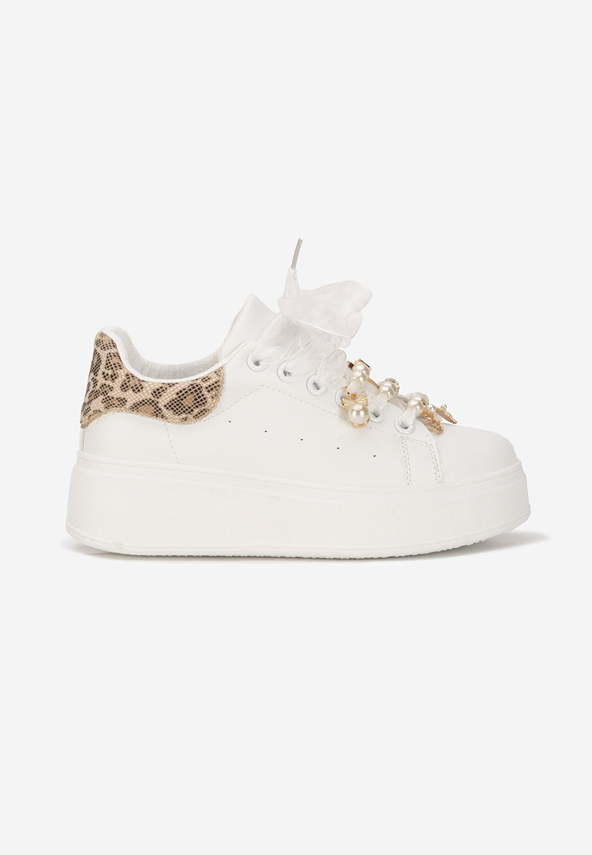 Sneakers με πλατφόρμα Cellia V3 λευκά