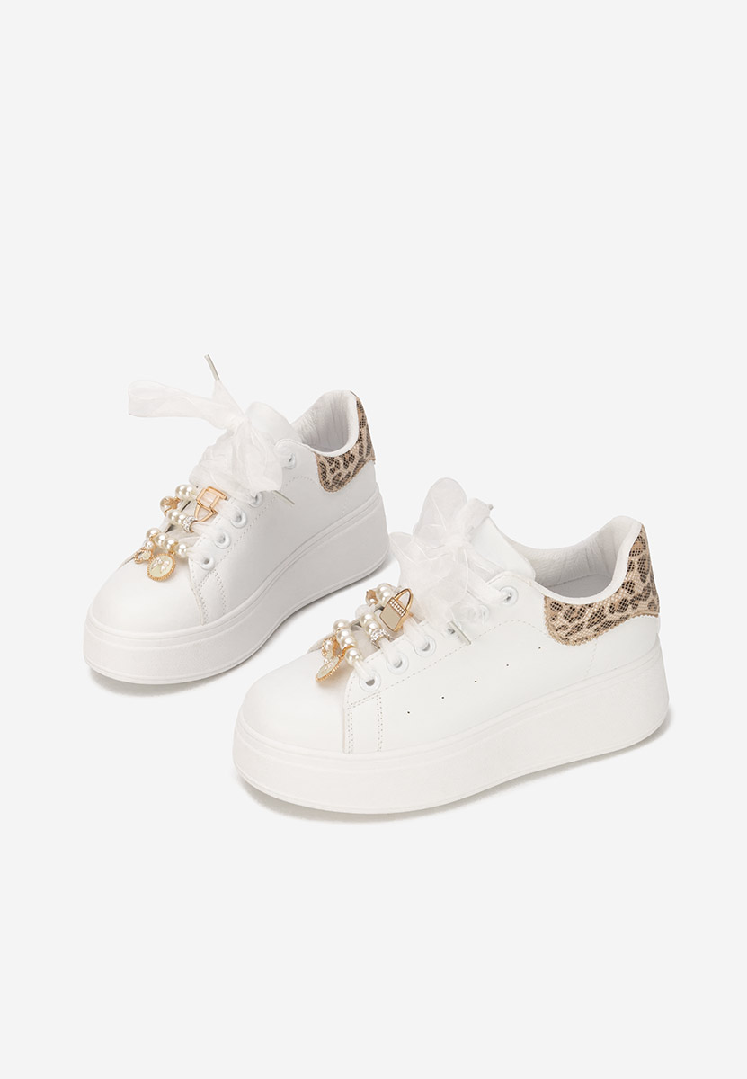 Sneakers με πλατφόρμα Cellia V3 λευκά
