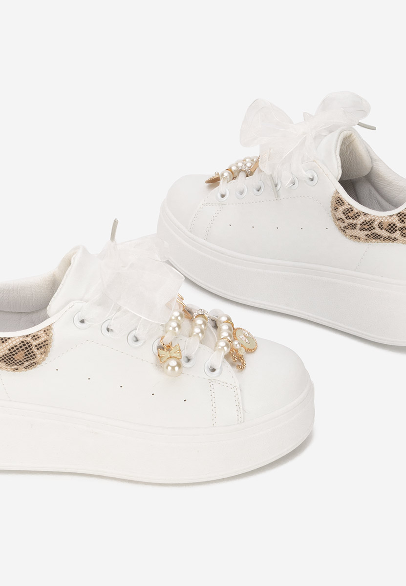 Sneakers με πλατφόρμα Cellia V3 λευκά