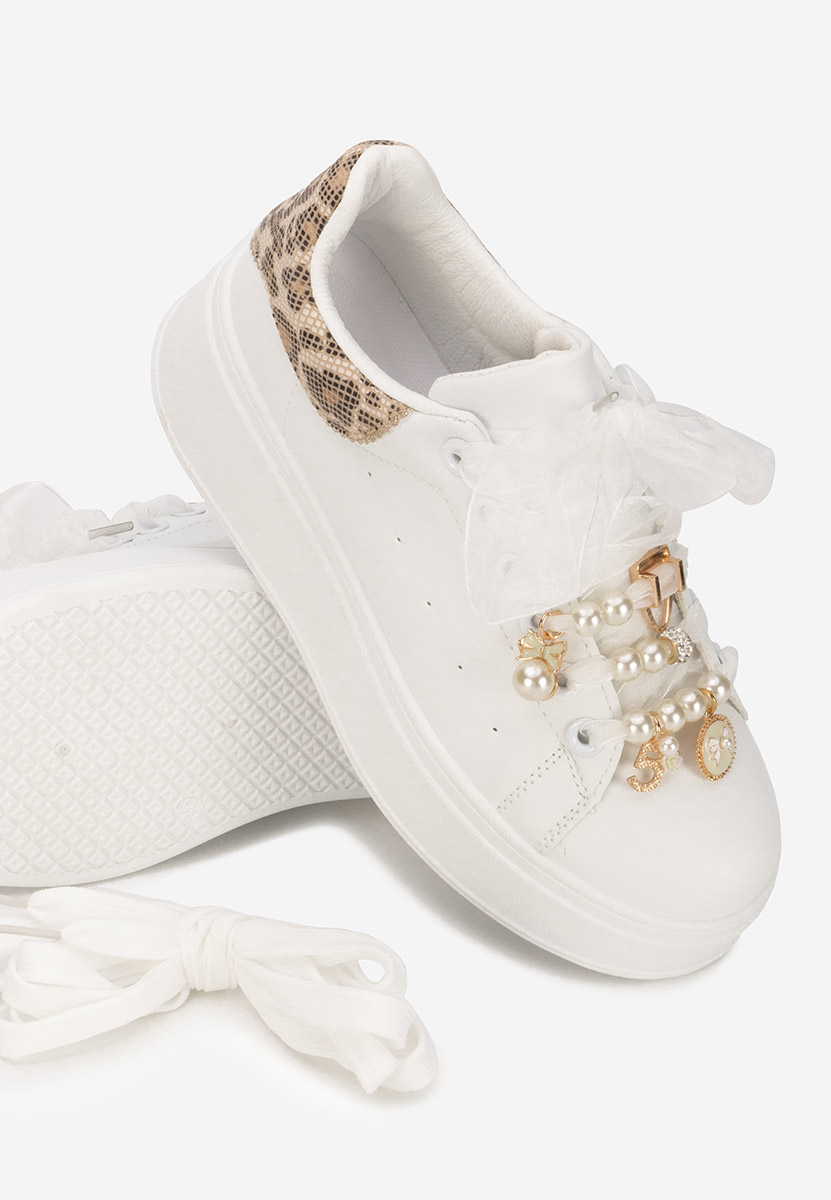 Sneakers με πλατφόρμα Cellia V3 λευκά