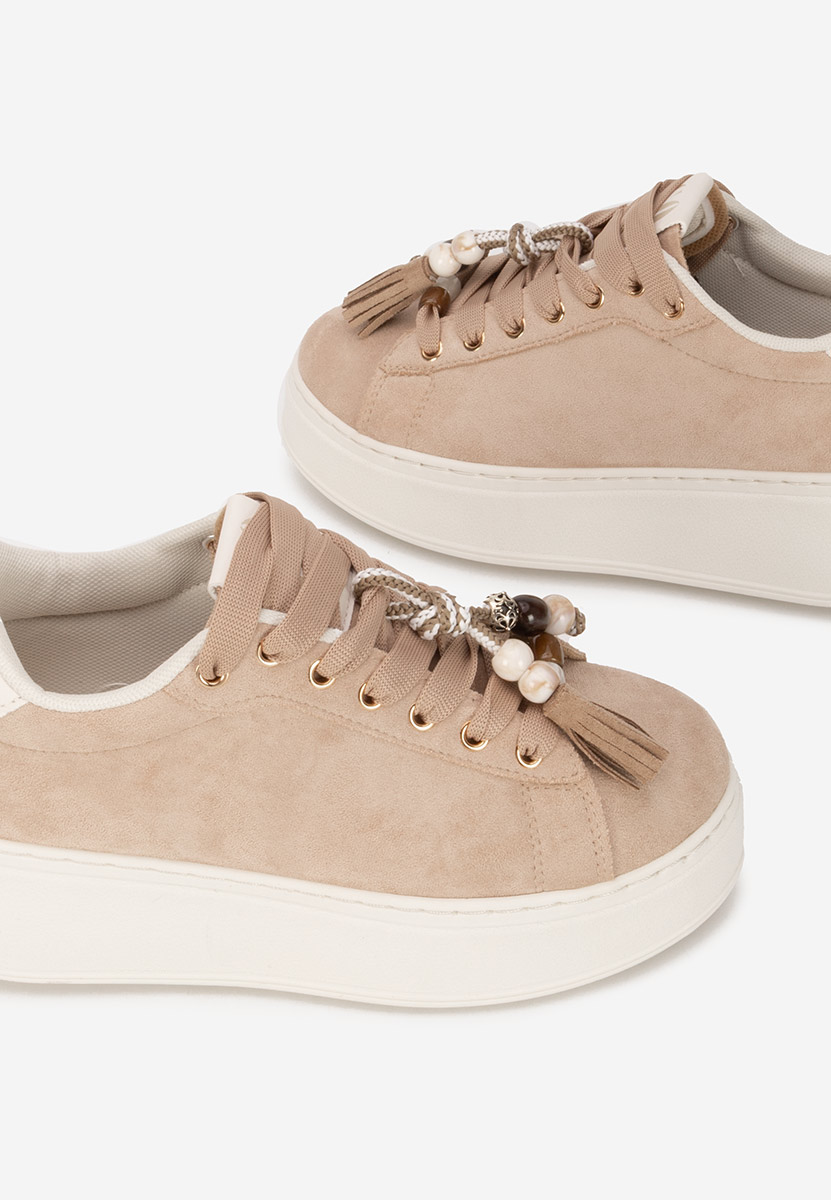 Sneakers με πλατφόρμα Zoira χακι