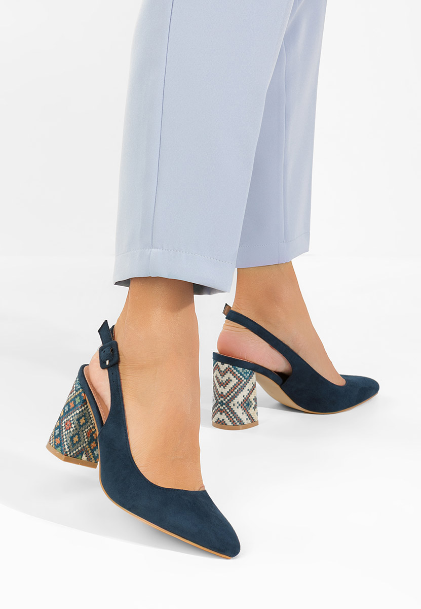 Γόβες slingback Alesiella Νειβι