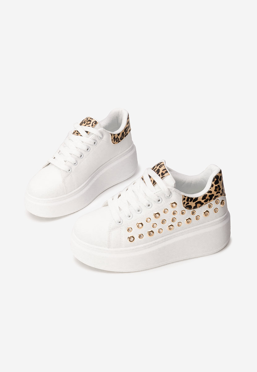 Sneakers με πλατφόρμα Anaya V6 λευκά
