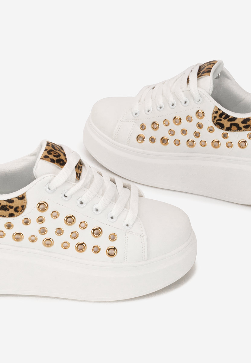 Sneakers με πλατφόρμα Anaya V6 λευκά