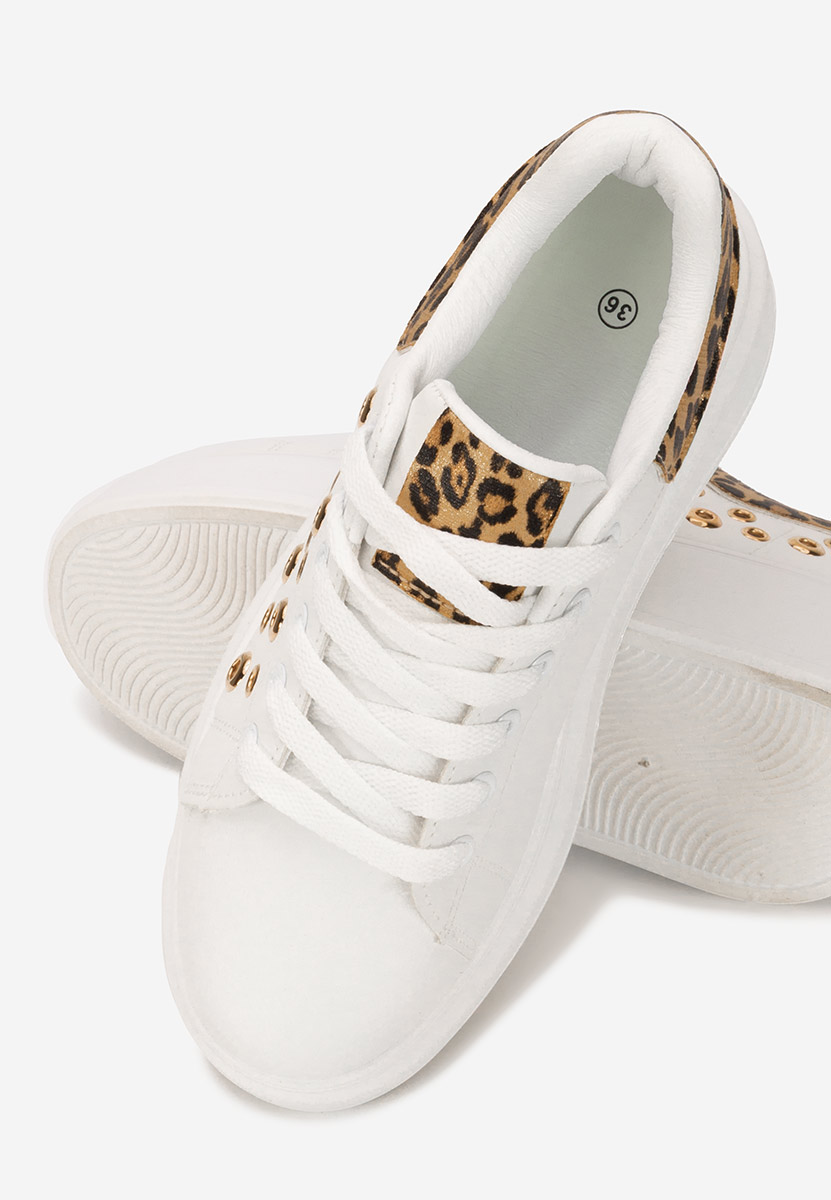 Sneakers με πλατφόρμα Anaya V6 λευκά