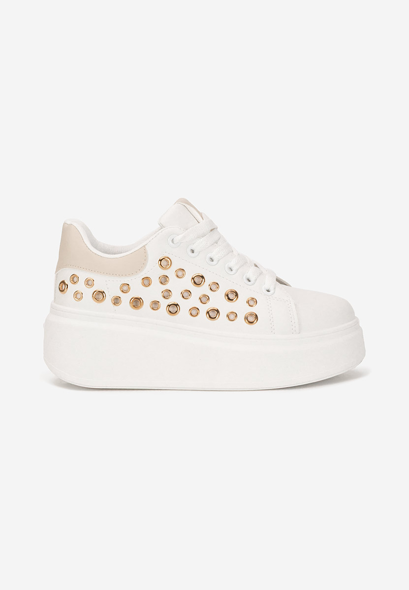 Sneakers με πλατφόρμα Anaya V5 λευκά