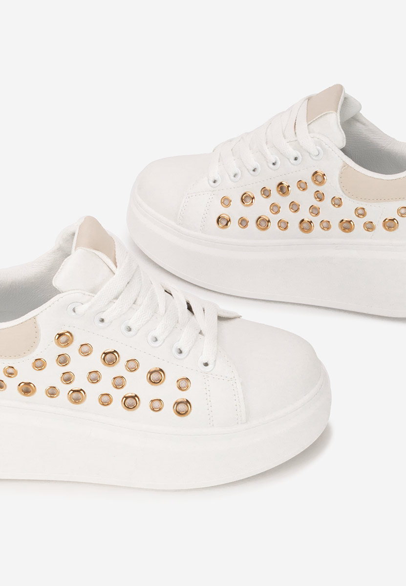 Sneakers με πλατφόρμα Anaya V5 λευκά