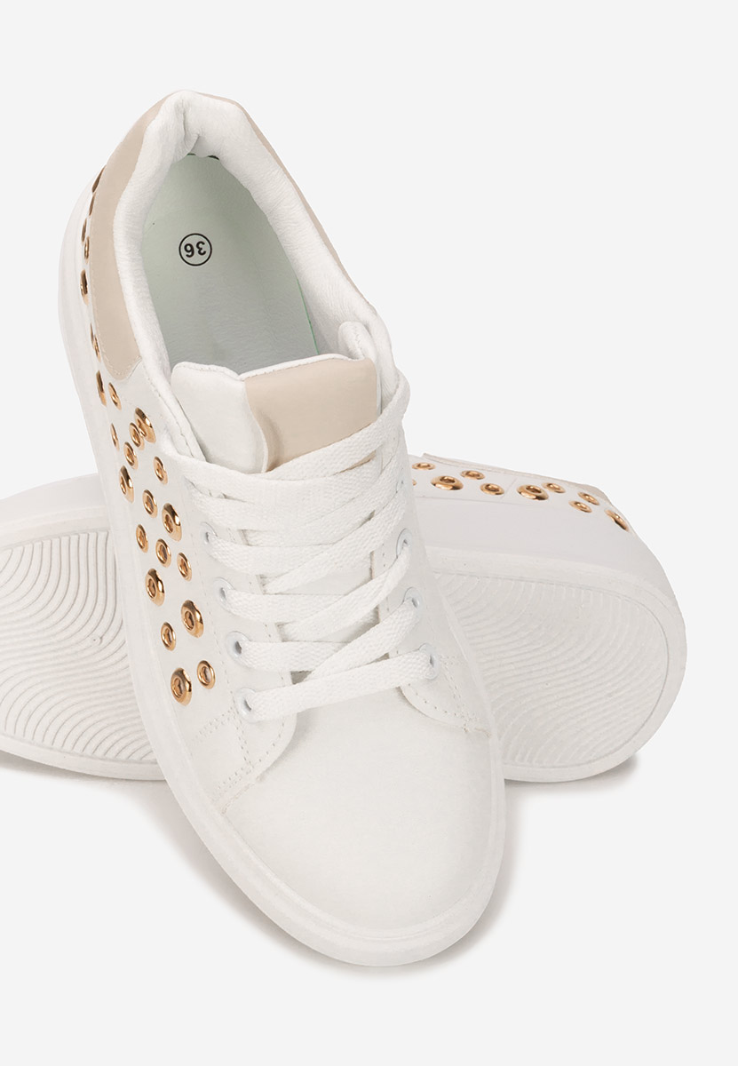 Sneakers με πλατφόρμα Anaya V5 λευκά