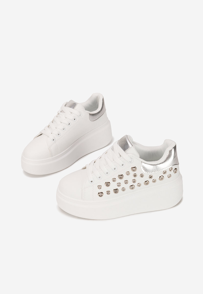 Sneakers με πλατφόρμα Anaya V4 λευκά