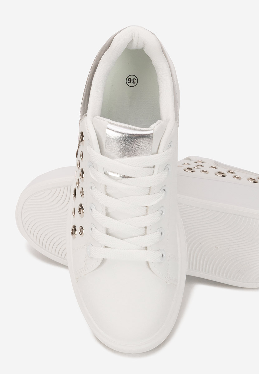 Sneakers με πλατφόρμα Anaya V4 λευκά