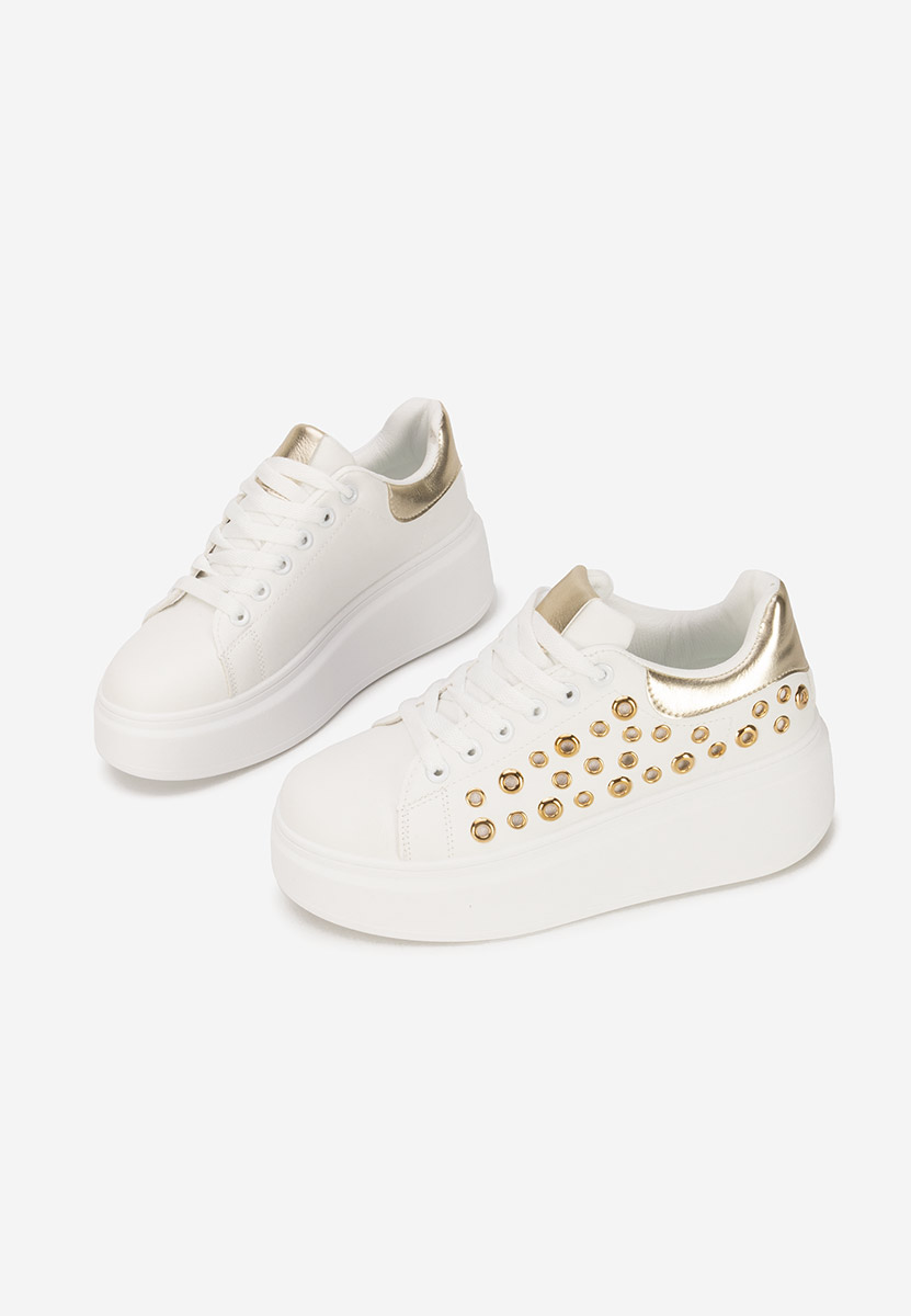 Sneakers με πλατφόρμα Anaya V2 λευκά