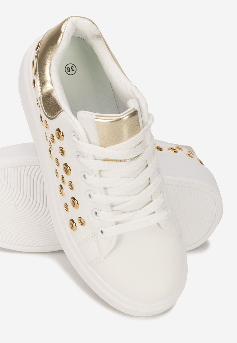 Sneakers με πλατφόρμα Anaya V2 λευκά