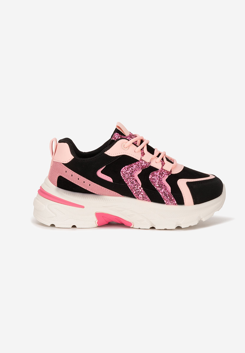 Sneakers με πλατφόρμα Odinea μαύρα