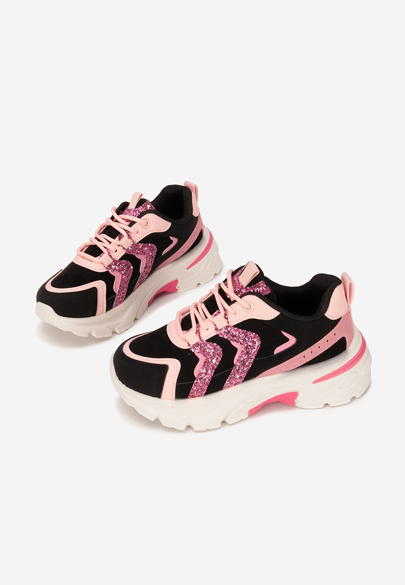 Sneakers με πλατφόρμα Odinea μαύρα