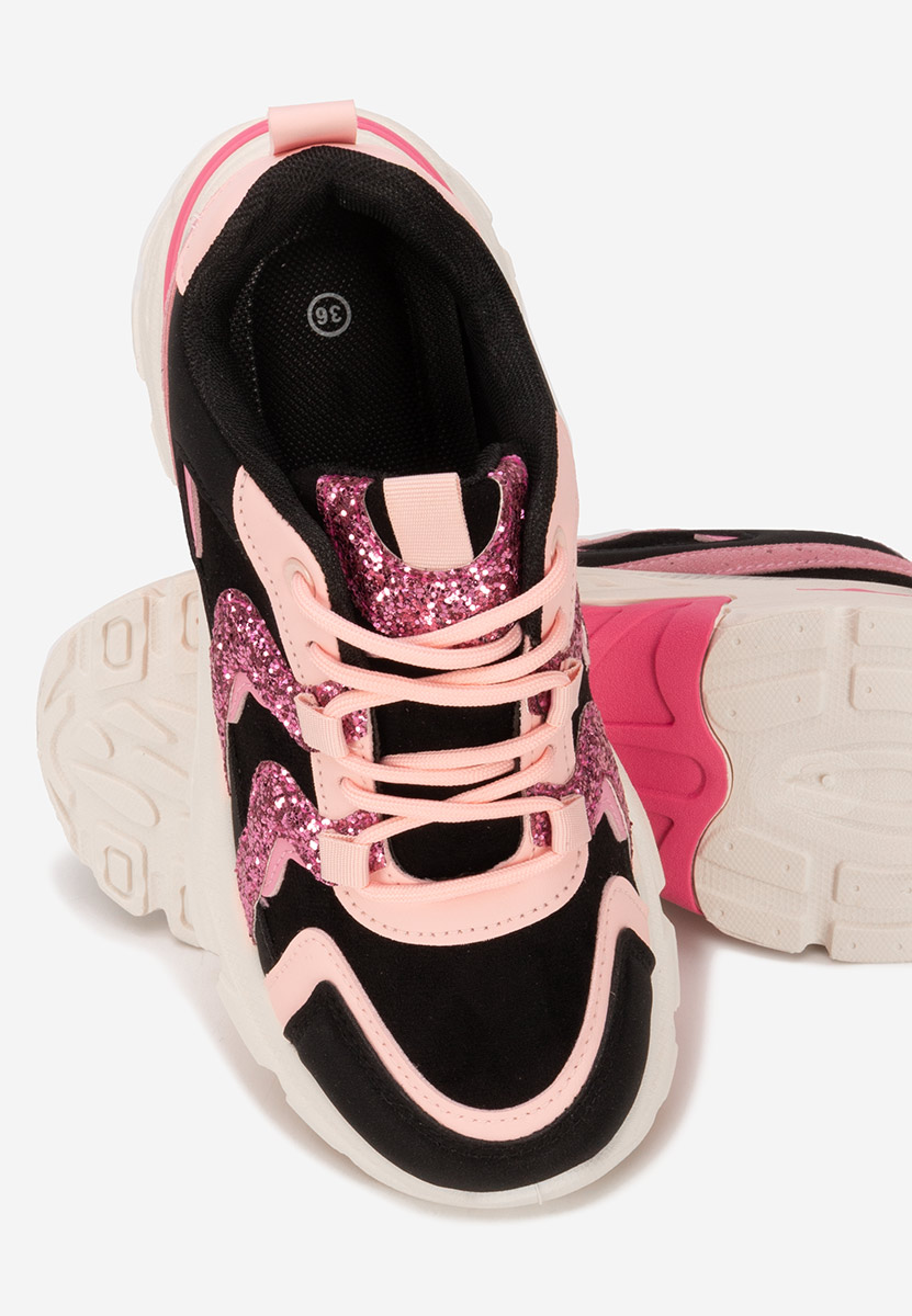 Sneakers με πλατφόρμα Odinea μαύρα