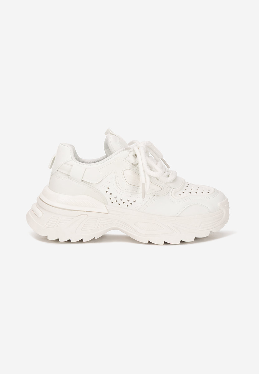 Sneakers με πλατφόρμα Dorathy λευκά