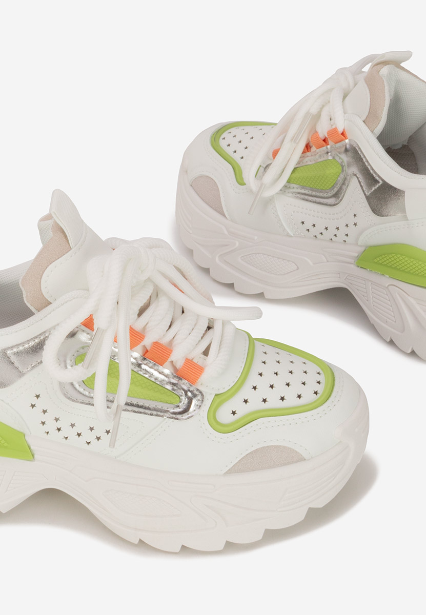 Sneakers με πλατφόρμα Dorathy V3 λευκά