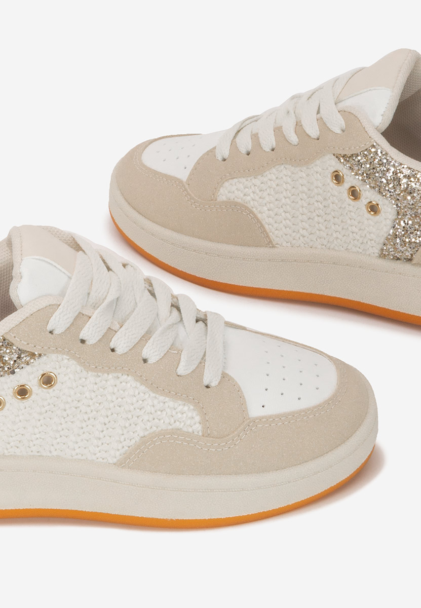 Sneakers γυναικεια Nerina μπεζ
