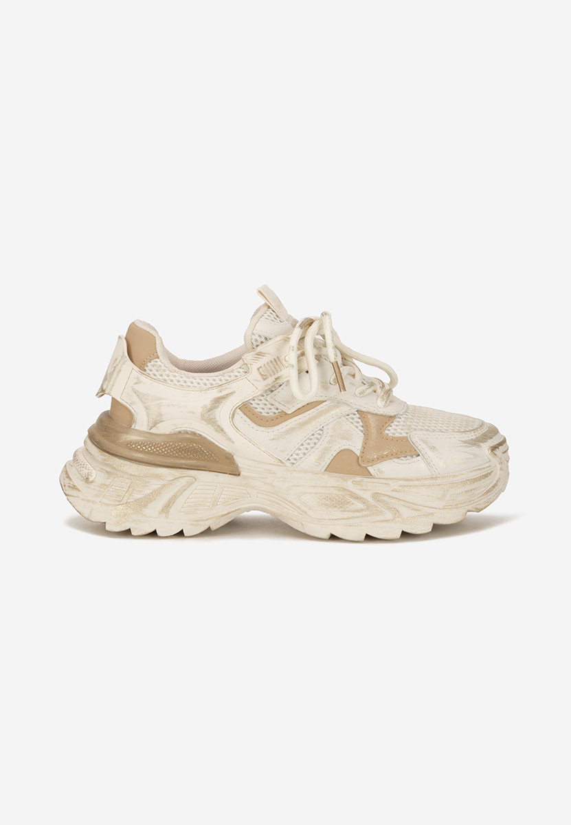 Sneakers με πλατφόρμα Yalda χακι
