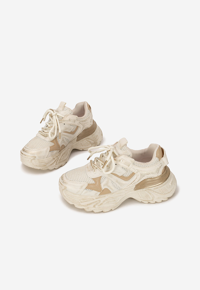 Sneakers με πλατφόρμα Yalda χακι