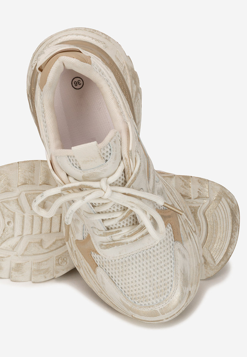 Sneakers με πλατφόρμα Yalda χακι