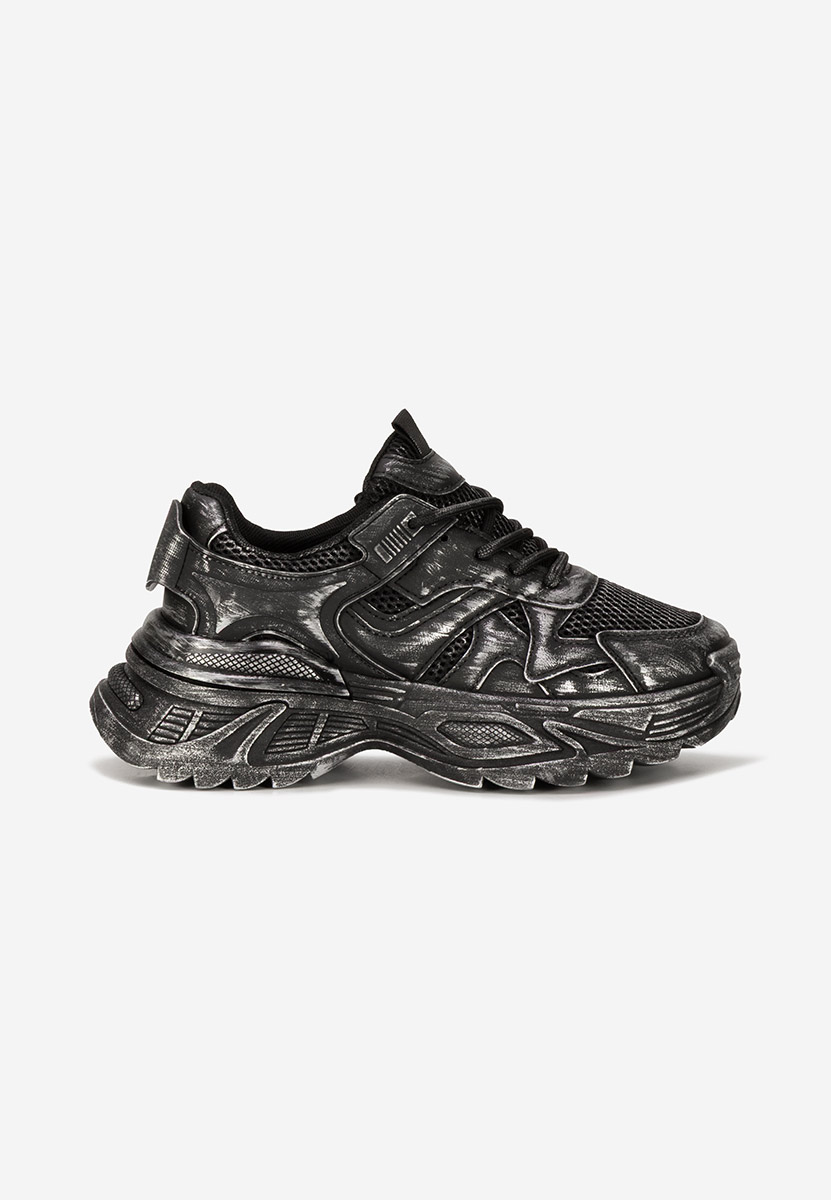 Sneakers με πλατφόρμα Yalda μαύρα