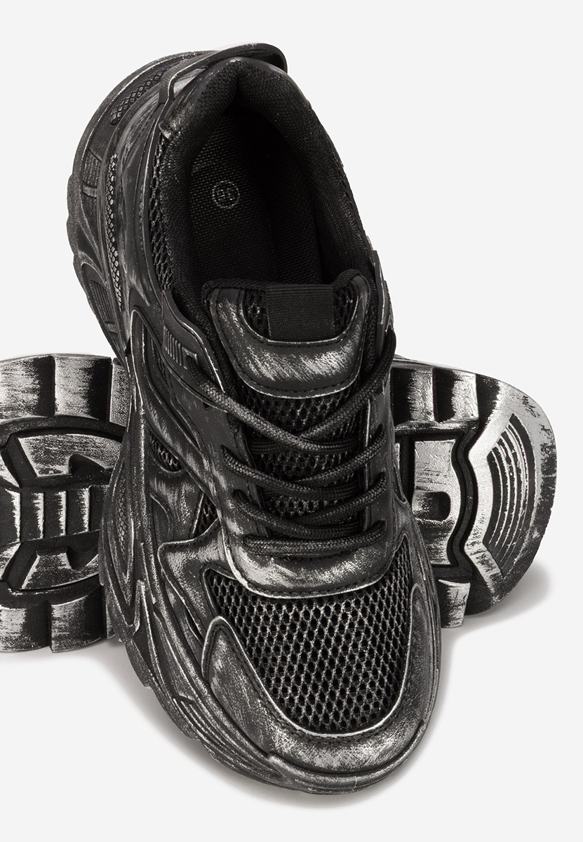 Sneakers με πλατφόρμα Yalda μαύρα