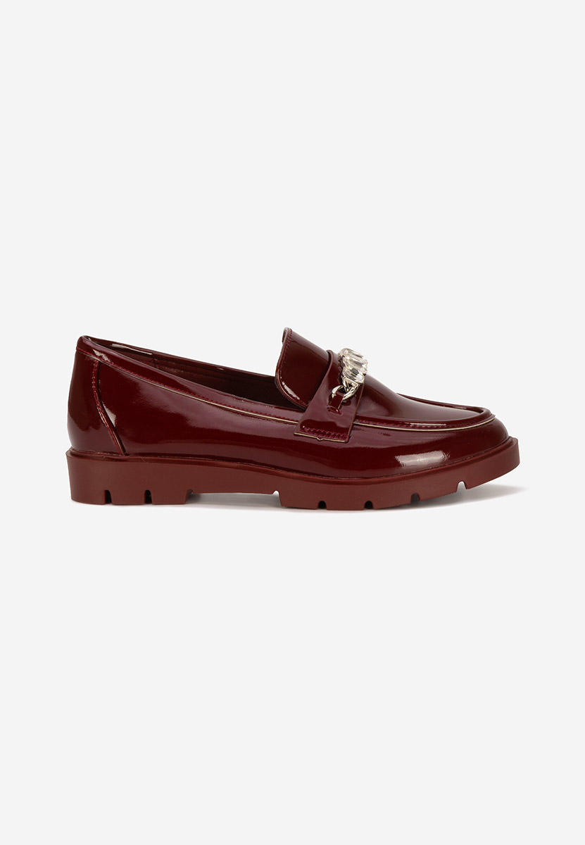 Loafers γυναικεια Anselia μπορντό
