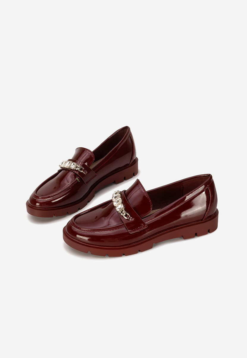 Loafers γυναικεια Anselia μπορντό