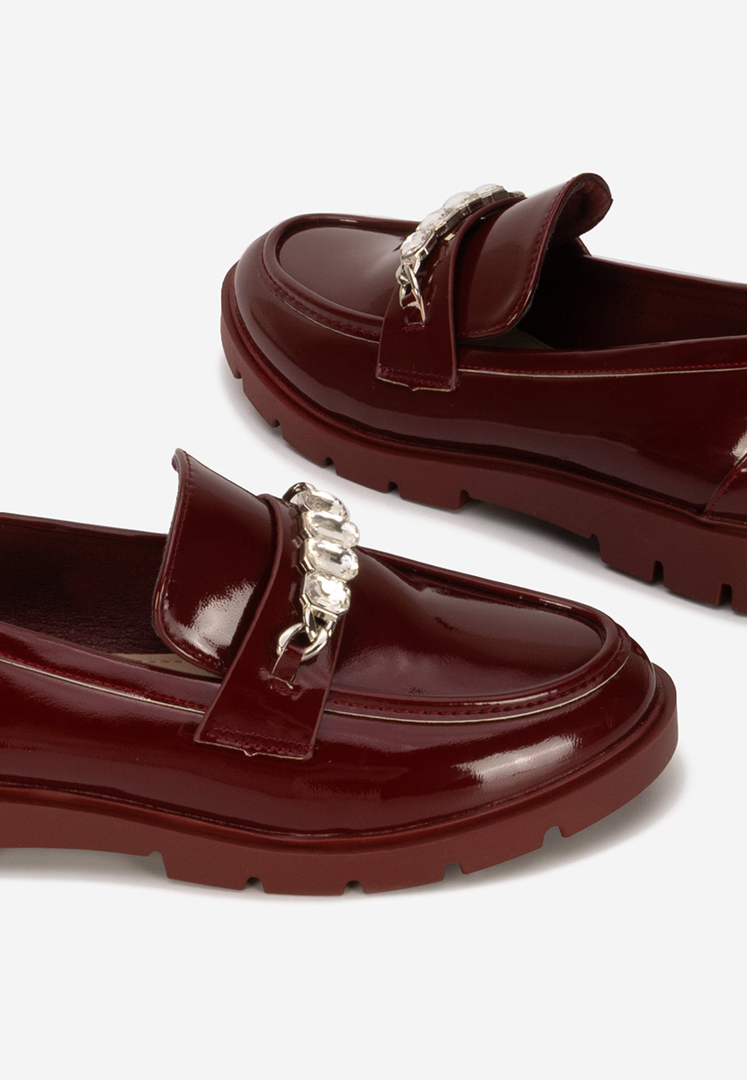 Loafers γυναικεια Anselia μπορντό