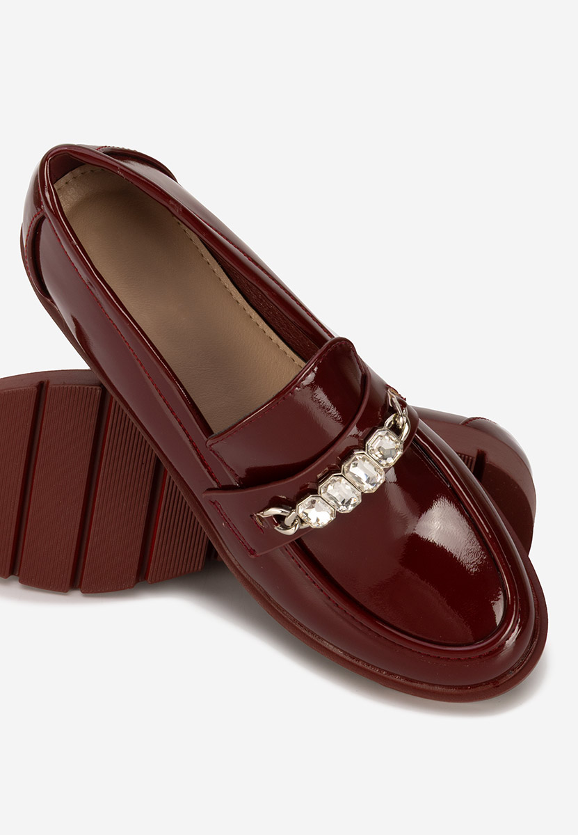 Loafers γυναικεια Anselia μπορντό