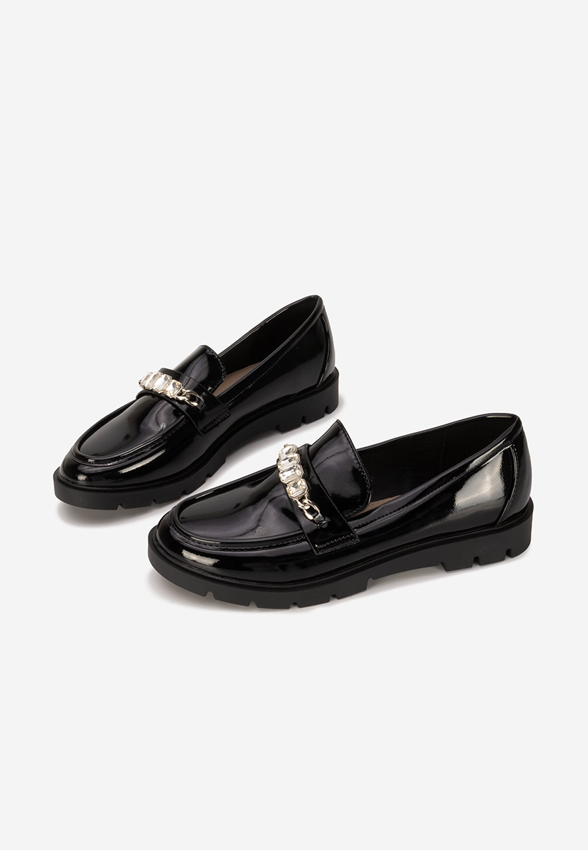 Loafers γυναικεια Anselia μαύρα