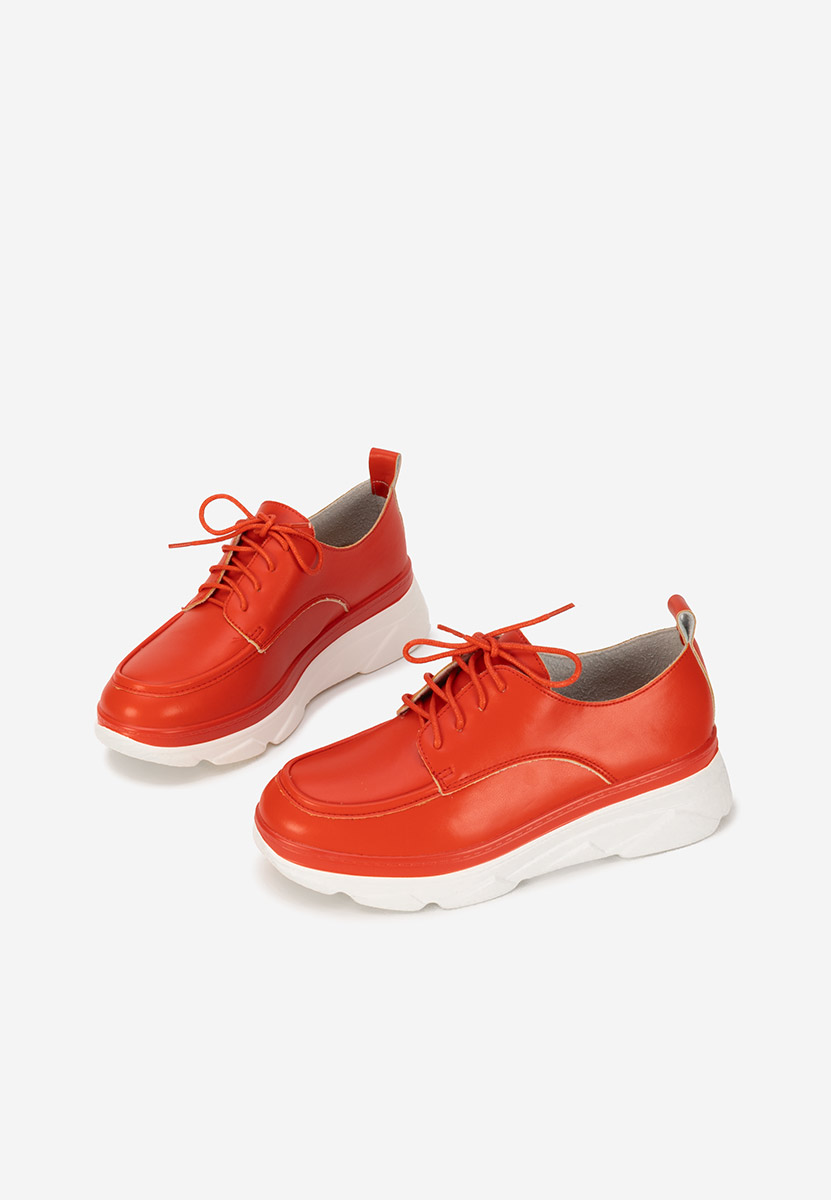 Boat shoes γυναικεια Eleonorai κοκκινο
