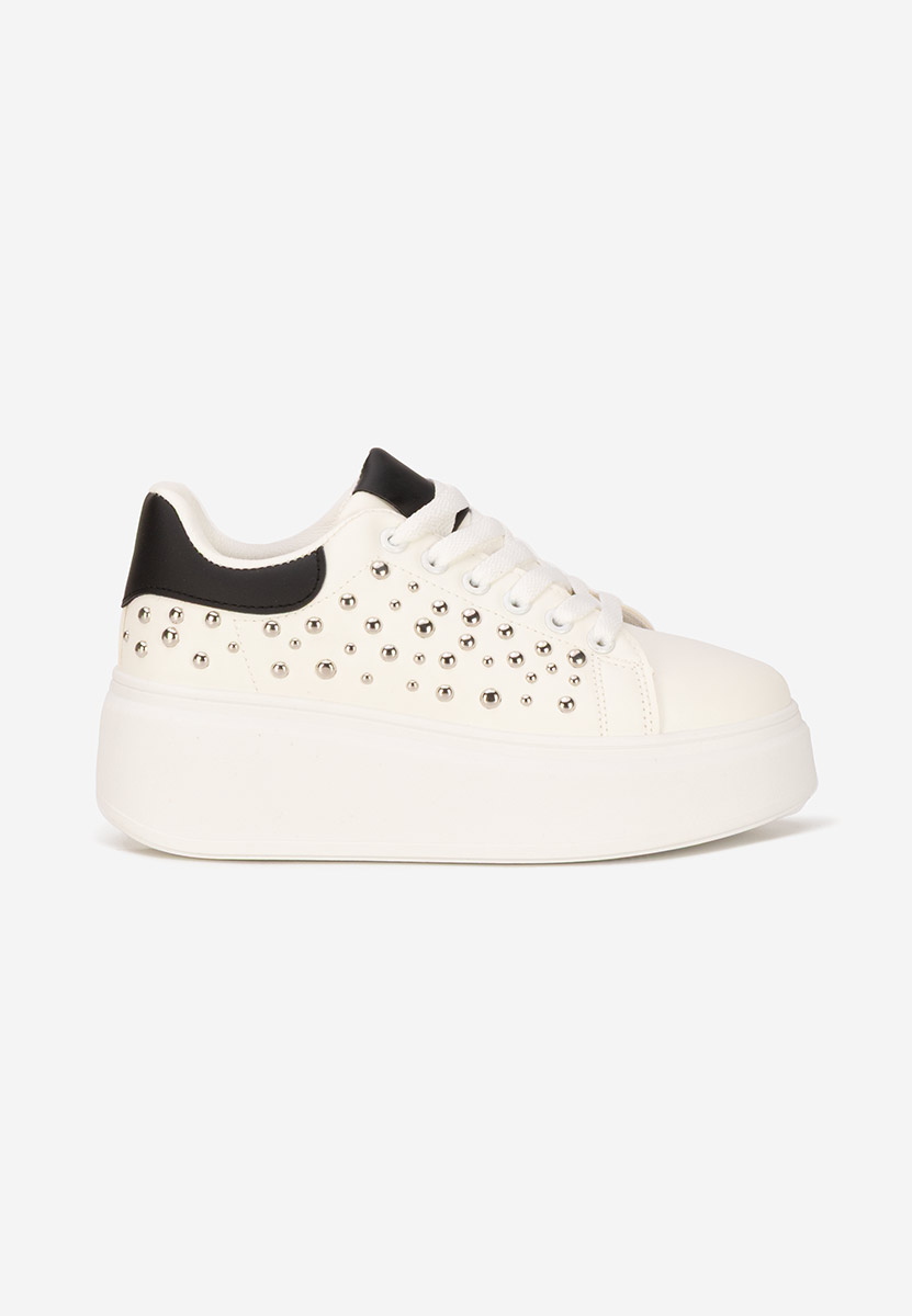 Sneakers με πλατφόρμα Lindalia λευκά