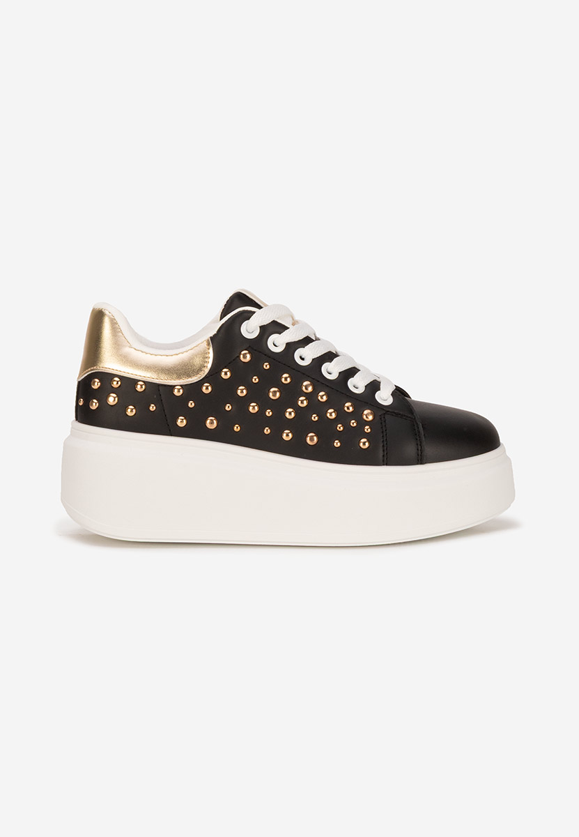 Sneakers με πλατφόρμα Lindalia μαύρα