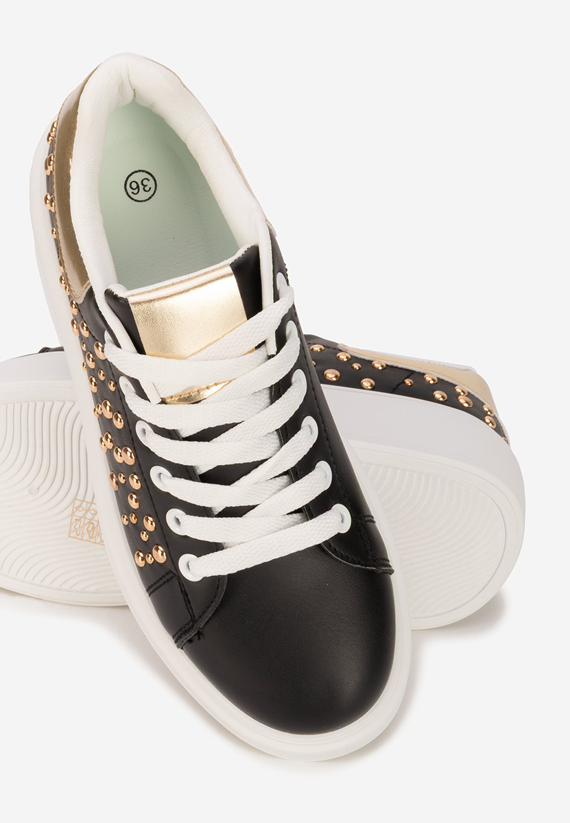 Sneakers με πλατφόρμα Lindalia μαύρα