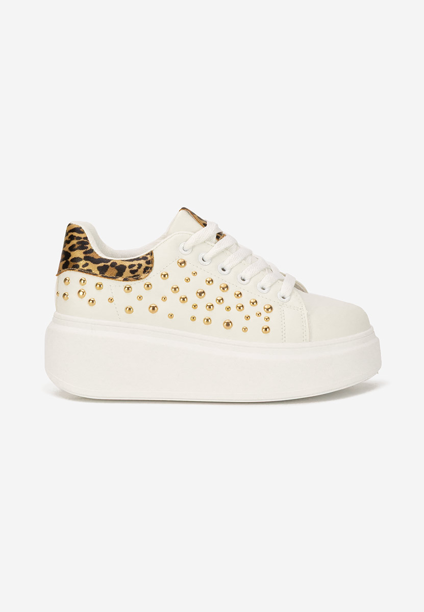 Sneakers με πλατφόρμα Lindalia V4 λευκά