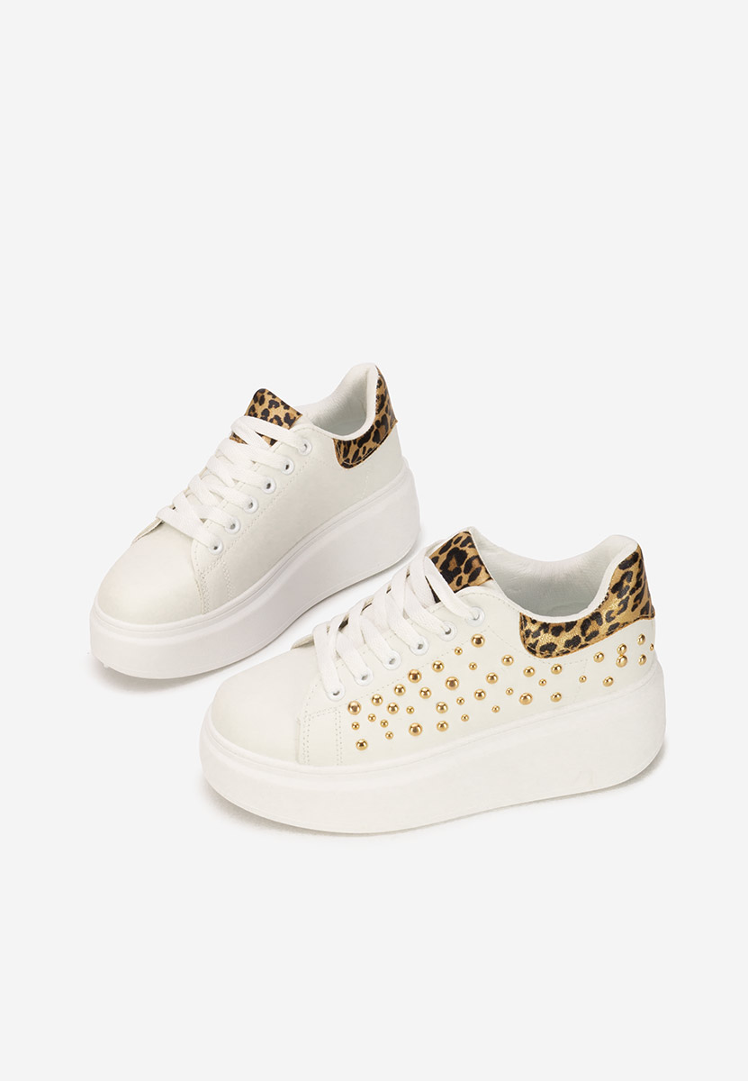Sneakers με πλατφόρμα Lindalia V4 λευκά