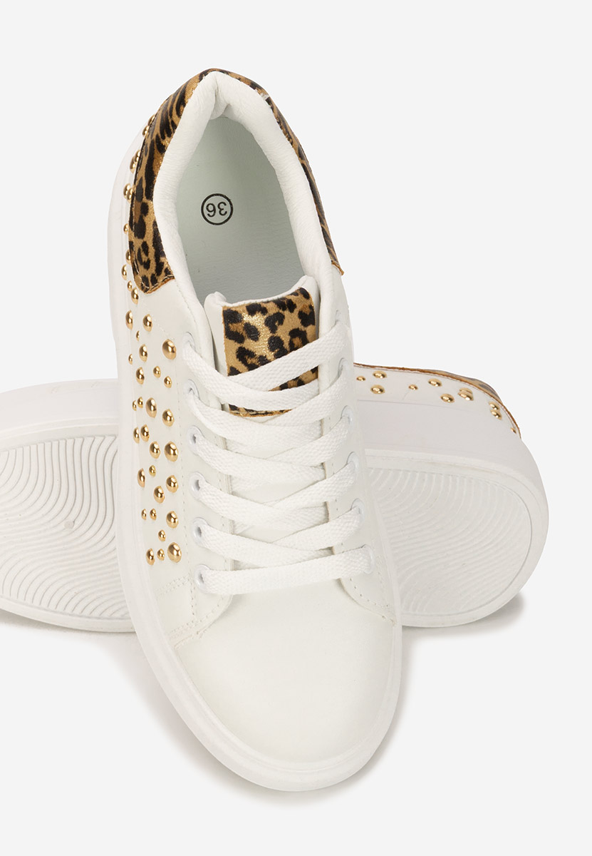 Sneakers με πλατφόρμα Lindalia V4 λευκά